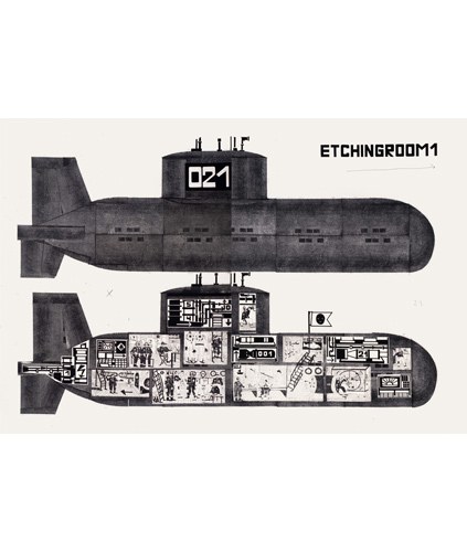 © Kristina Yarosh & Anna Khodkova, Submarine, 2021 (c) EtchingRoom1