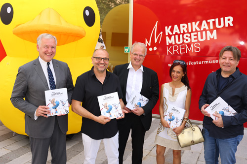 Wir haben die Ausstellungseröffnung von "Donald Made in Austria!" fotografisch für Sie festgehalten.